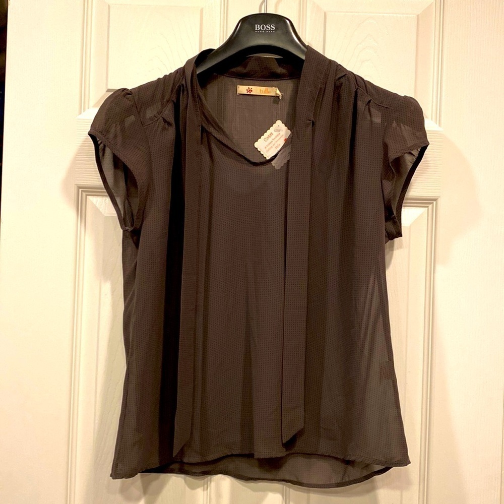 NEW Tulle Blouse Size XL